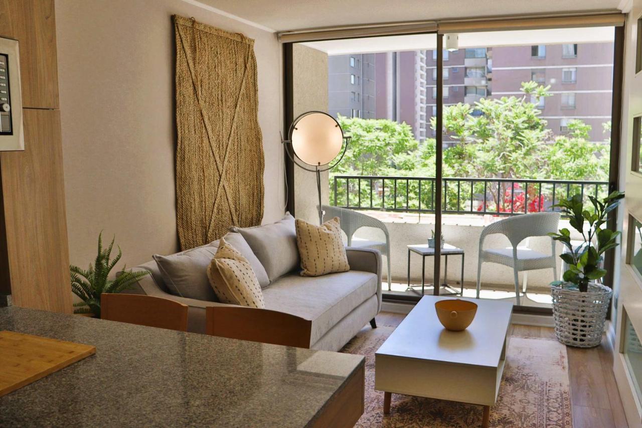 HOM I Comodo Depto Cerca del Metro Sta Isabel - B&B