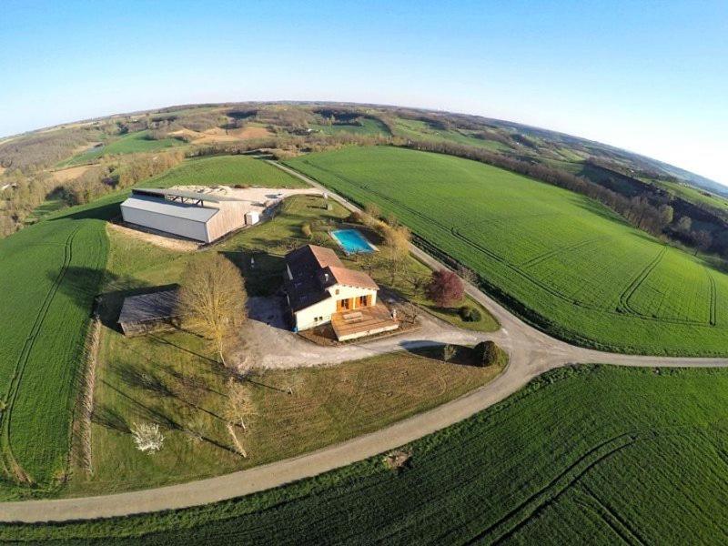 Maison contemporaine pour 12 personnes - Chambres d'hôtes La Sauvetat-de-Savères