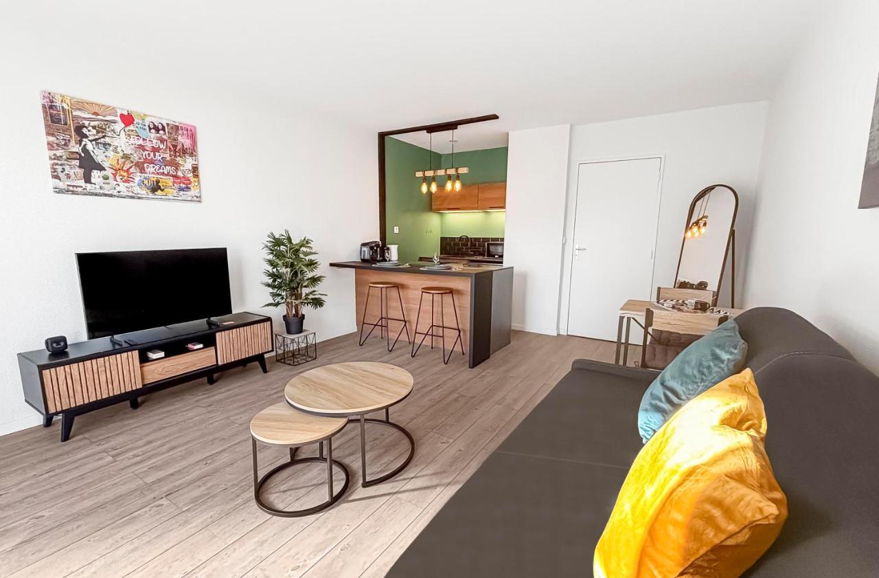 Studio Wi-Fi et balcon, très bien situé - B&B Margny-lès-Compiègne