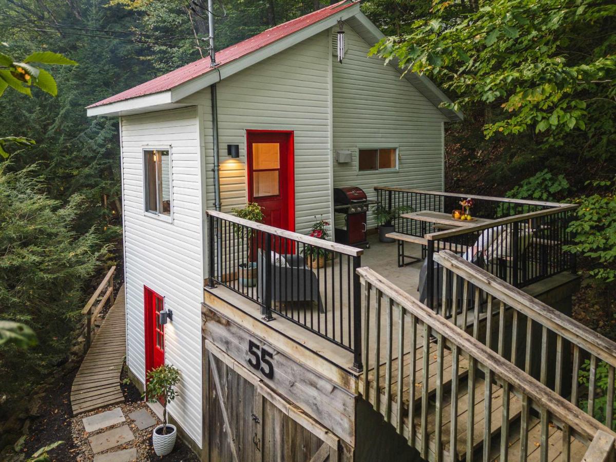 Le 55 Howard - Spa Shower Memphre Lake OwlsHead - B&B Mansonville