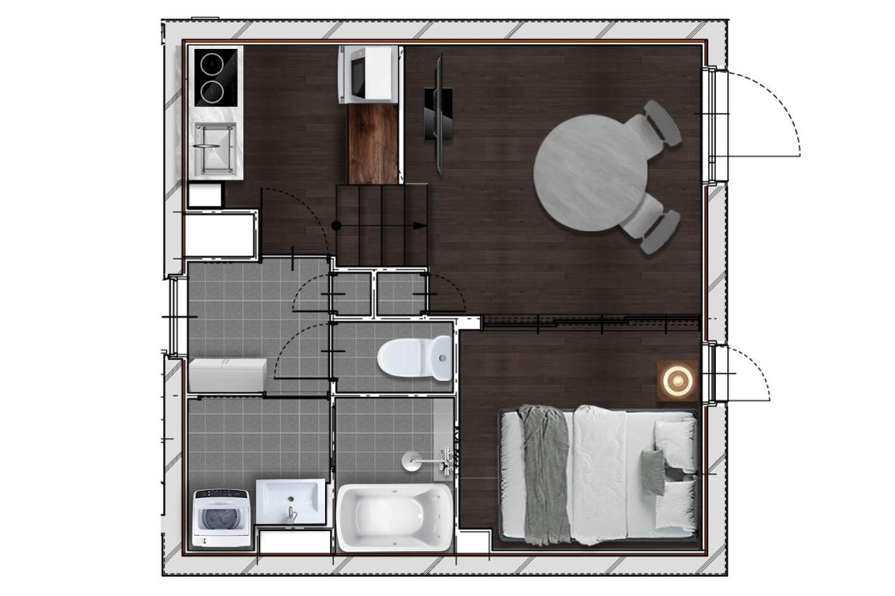 Apartment mit 1 Schlafzimmer – Nichtraucher