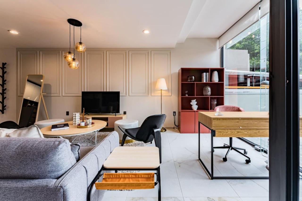 Polanco Apartment with Terrace near Lincoln Park - Chambres d’hôtes Mexico