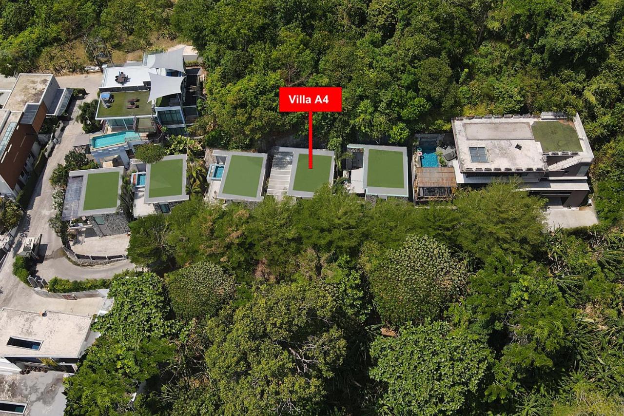 Sea View & Tropical Bliss - 2BR Villa Natural Touch A4 at Kamala Hill - B&B Ban Kamala