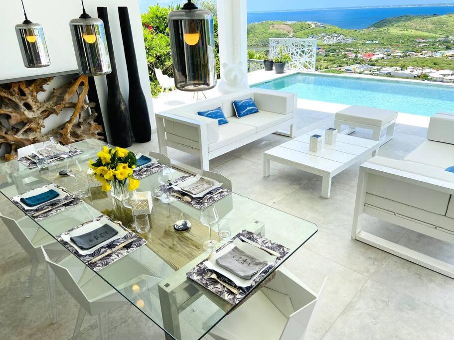 Prestigious Villa & Apartment Marewa with Breathtaking Ocean View - Saint Martin French Side - B&B Grand-Case