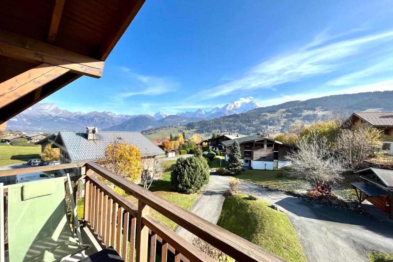 Cosy apartment with Mont-Blanc and slope views - B&B