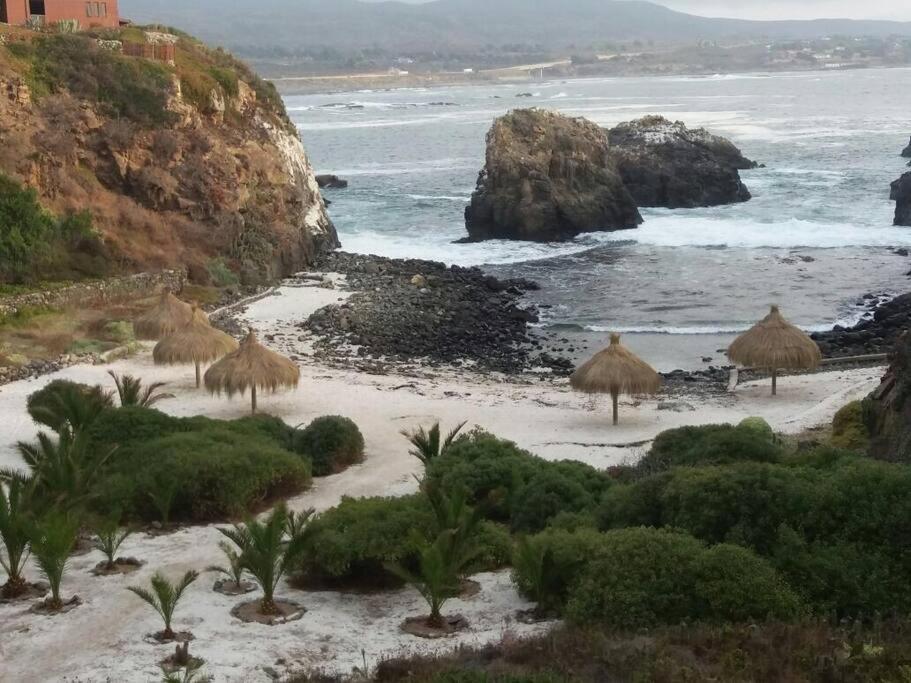 Cabaña frente al Mar Ensenada Pichidangui y los Vilos - B&B