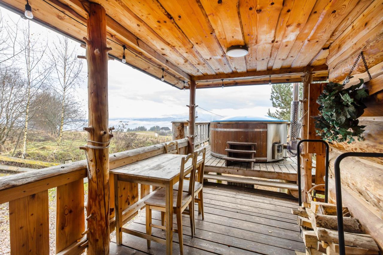 Bacovka Szlembark- jacuzzi, kominek, widok na Tatry