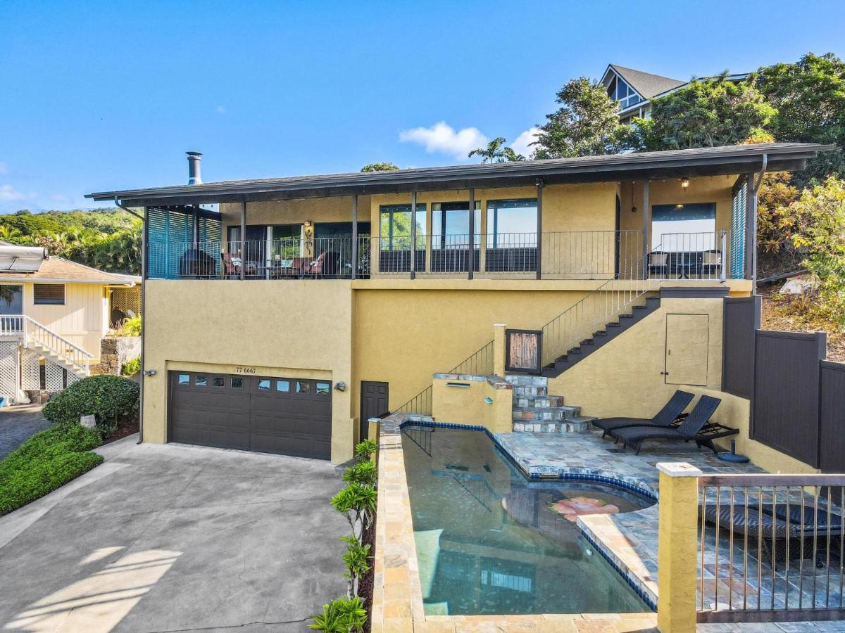 Walua Oasis Private Pool with Ocean Views - B&B Kailua-Kona