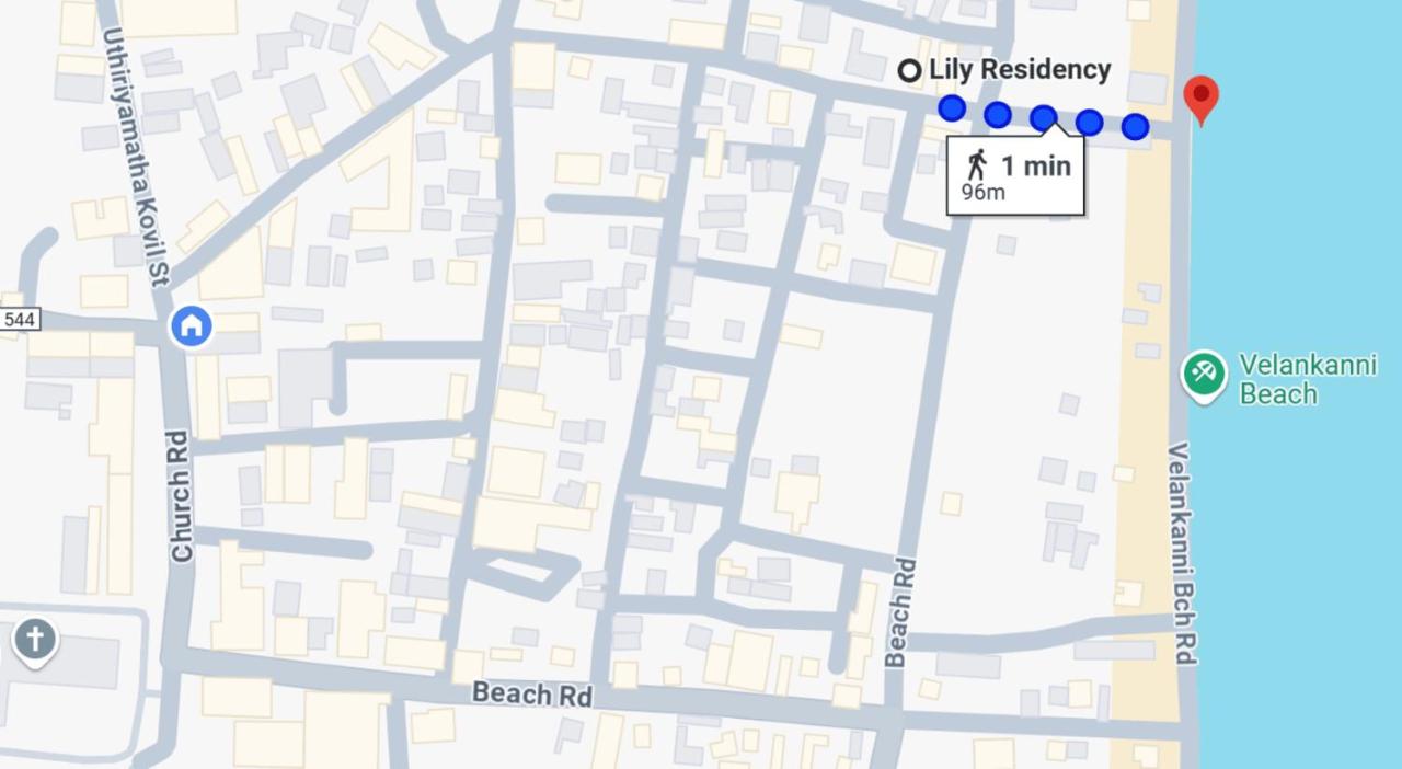 Lily Homestay - B&B Velankanni