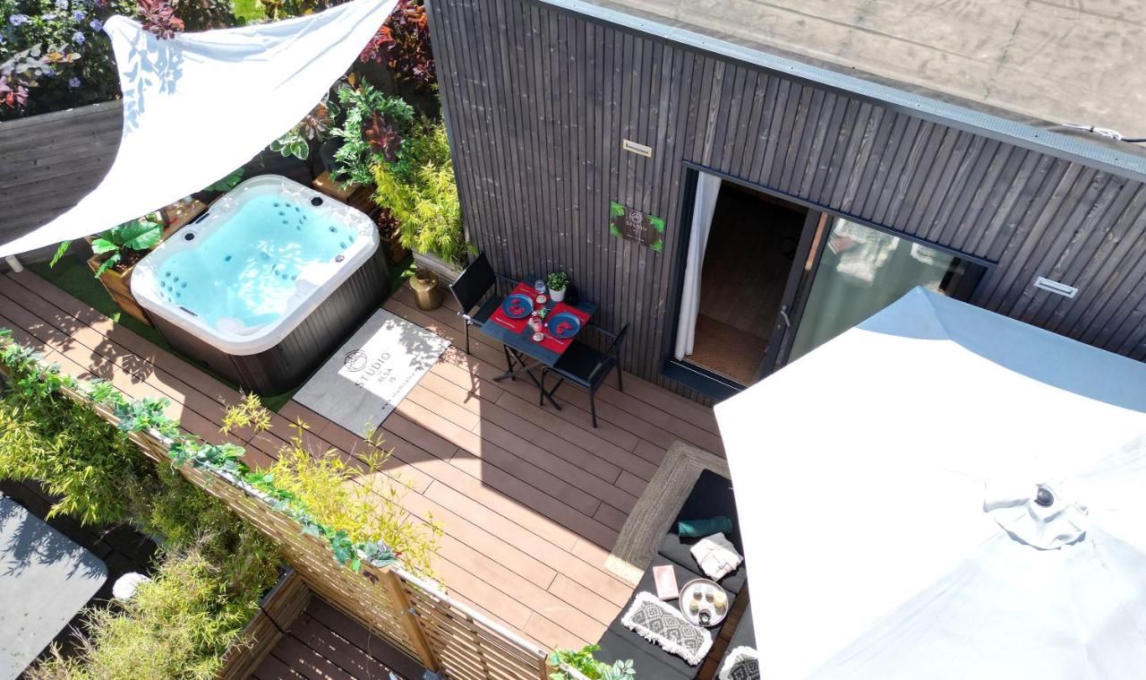 Gîte Studio Alsa 15 avec Jacuzzi privatif - Bed and Breakfast Fortschwihr