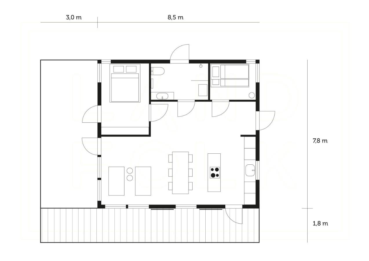 Two-Bedroom Holiday Home