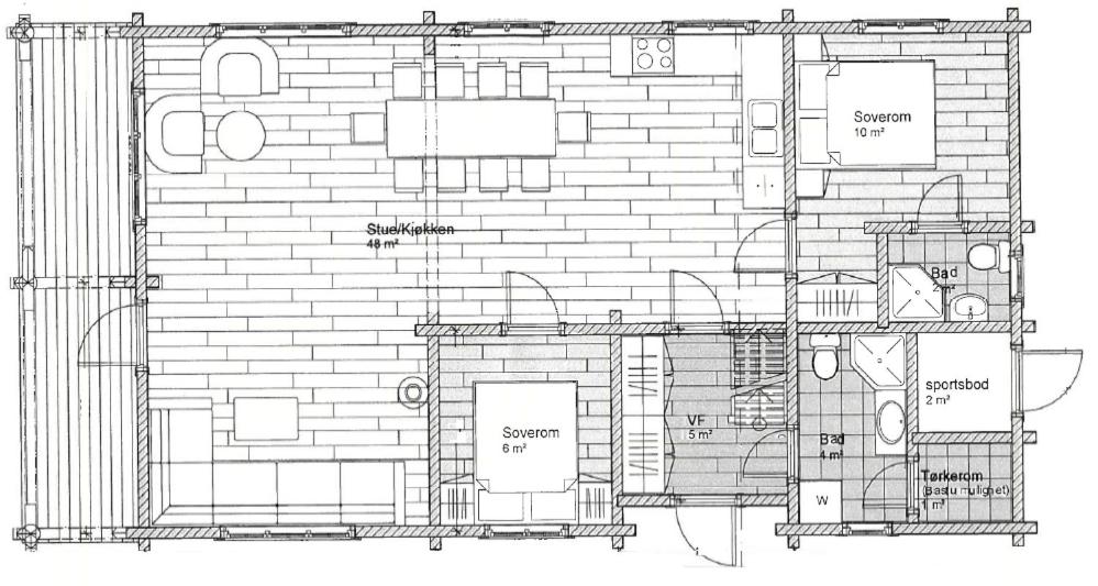 Ferienhaus mit 4 Zimmern