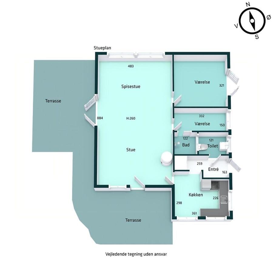 Two-Bedroom Holiday Home