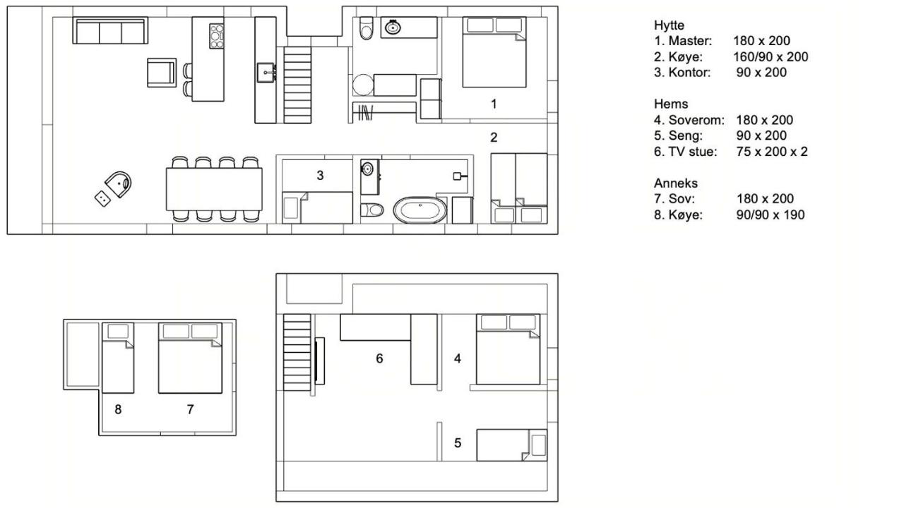 Maison de Vacances Six Chambres