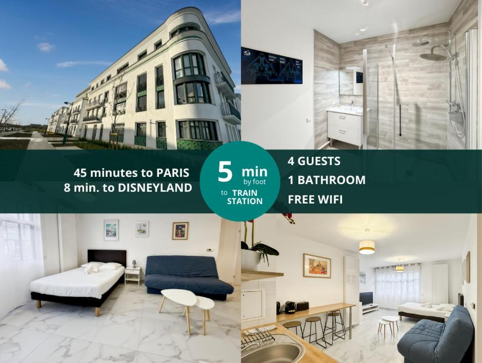 Pré Verson 12 - Studio pour 4 à Disneyland Paris - Ferienwohnung