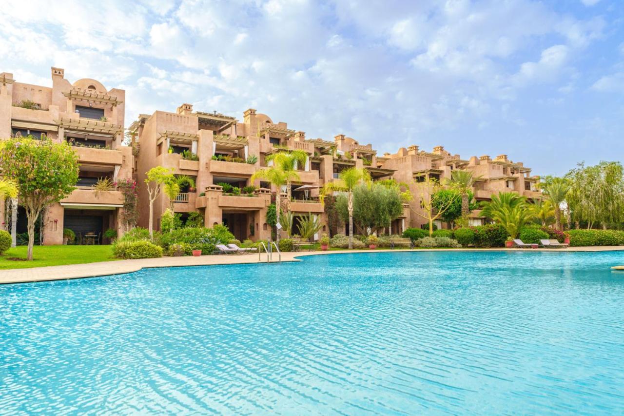 Appartement de charme residence avec piscine WiFi - Chambres d’hôtes Marrakech