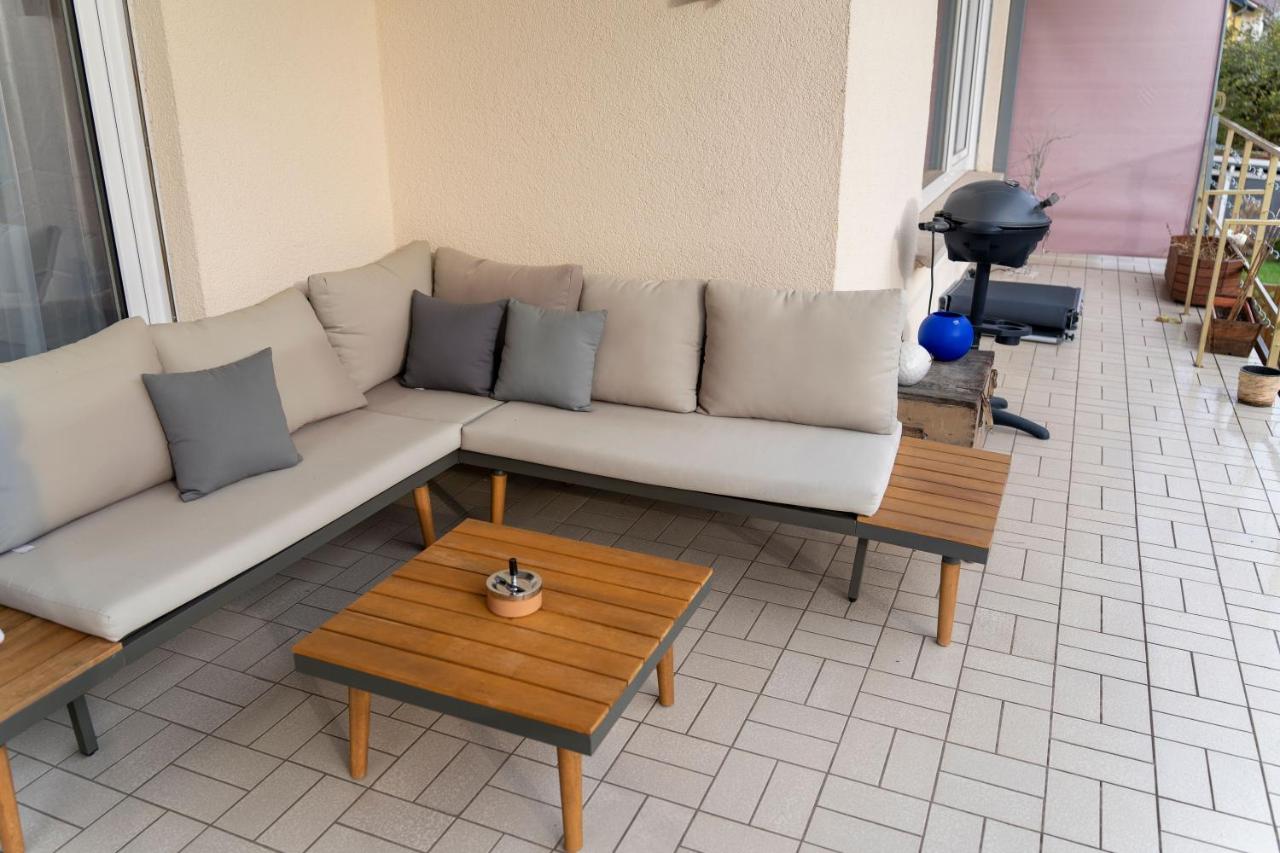Marburg Apartment entspannter Erwin in ruhiger Waldrandlage mit Balkon und Kamin - Ferienwohnung Marburg