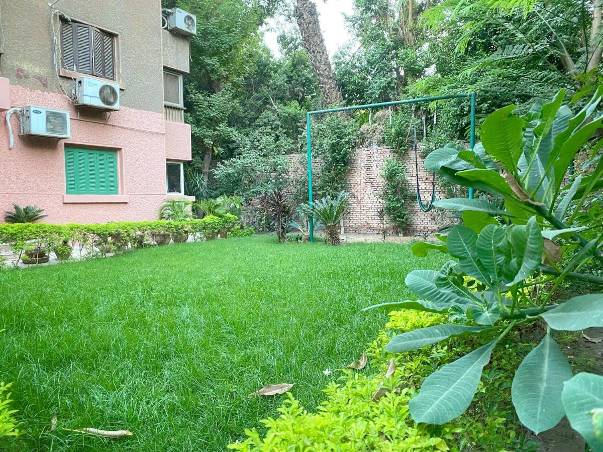 Sunny Garden Oasis 3BR Bustan Apartment In Green Maadi - Ferienwohnung Kairo