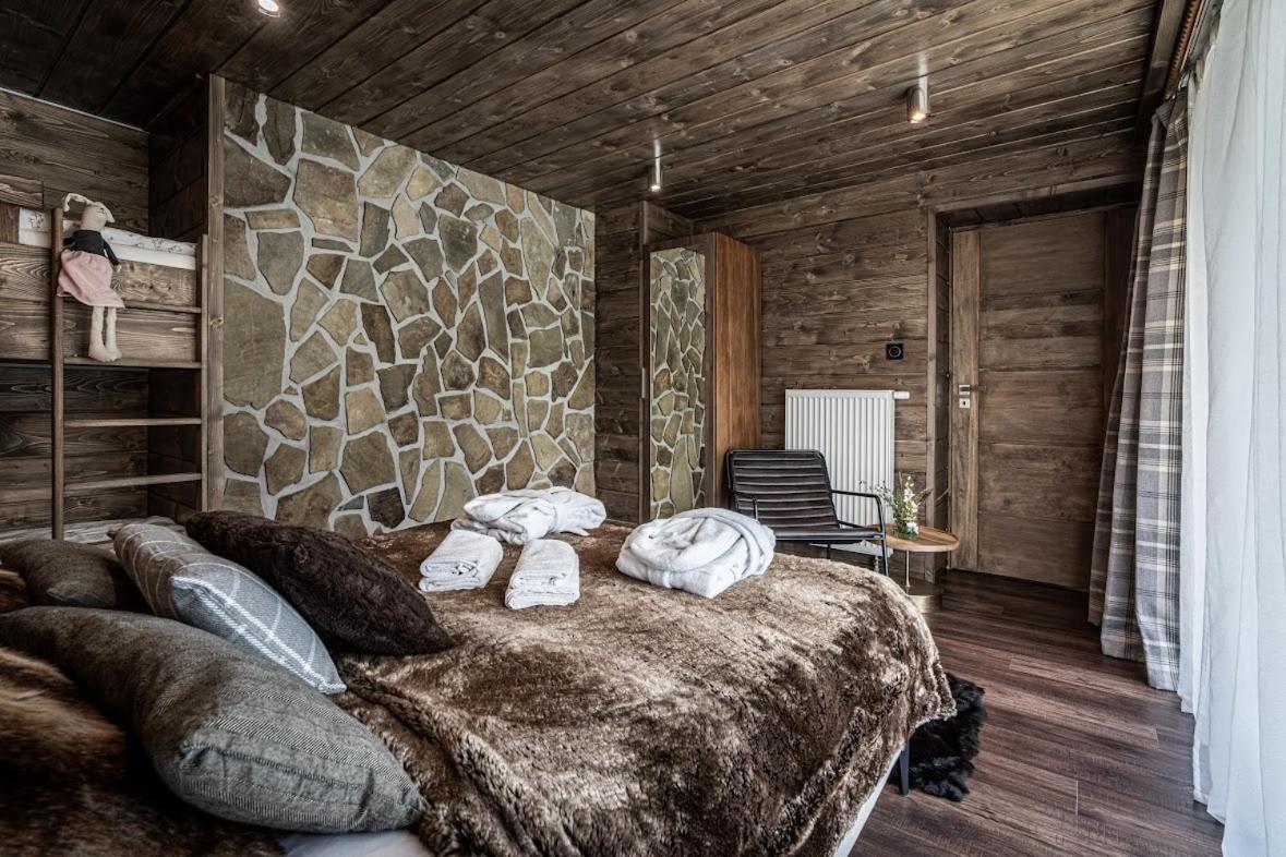 Na Stromym Wzgórzu z prywatną sauną i balią z widokiem na góry 800 m npm - B&B Szczyrk
