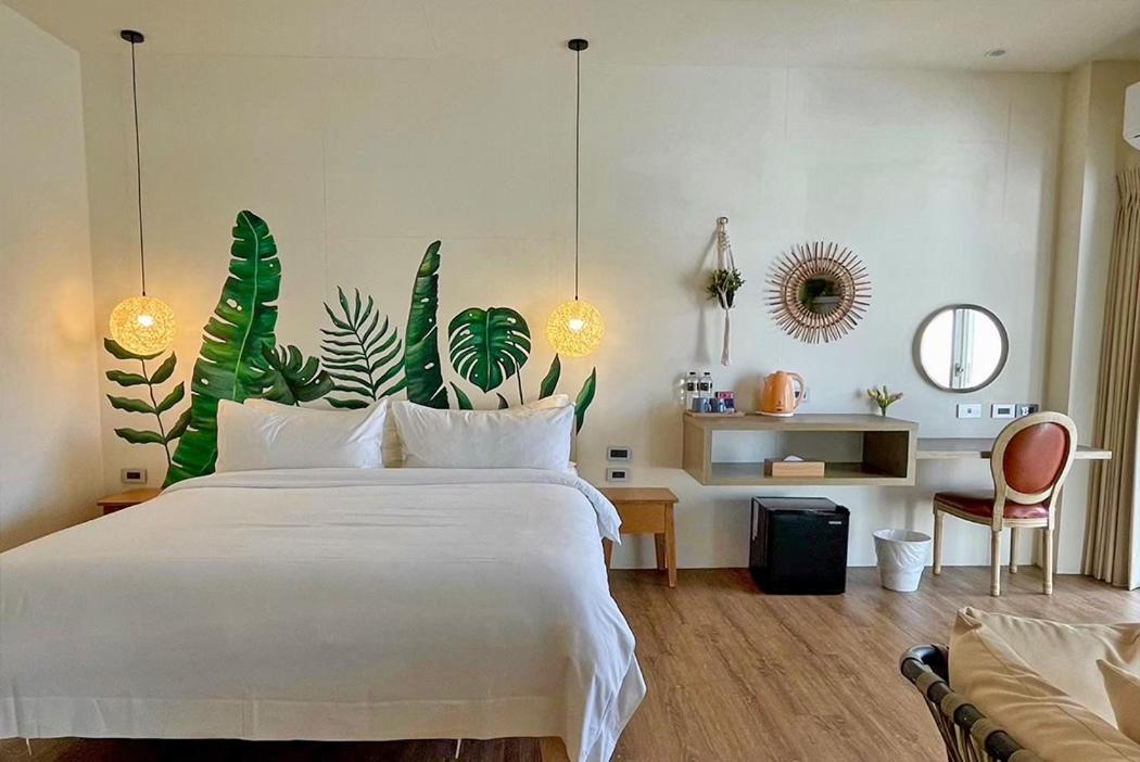 Habitación con vistas a la piscina - 1 cama grande