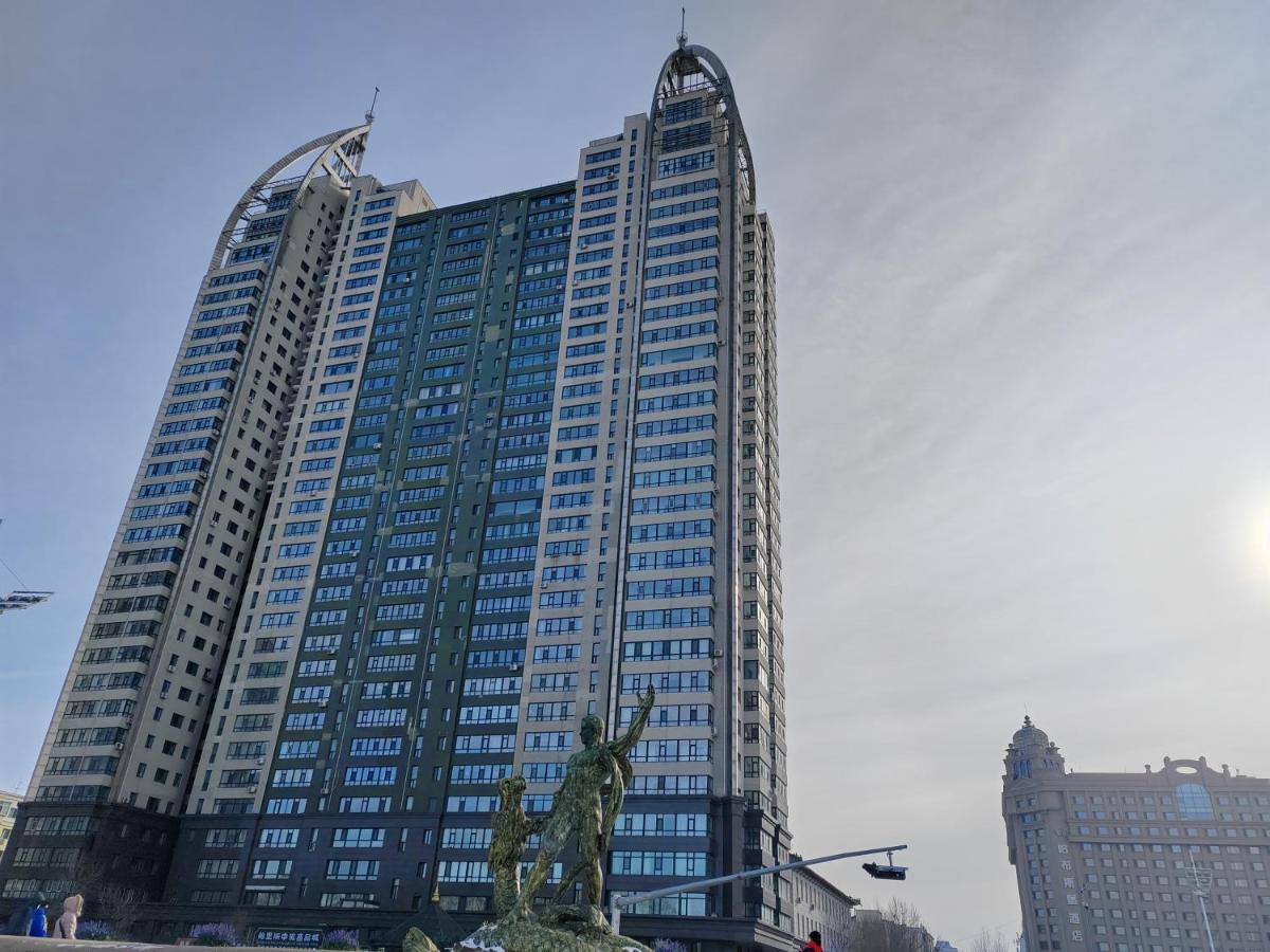 比邻中央大街江景公寓 楼下松花江 索道 地铁 防洪纪念塔 - B&B Harbin