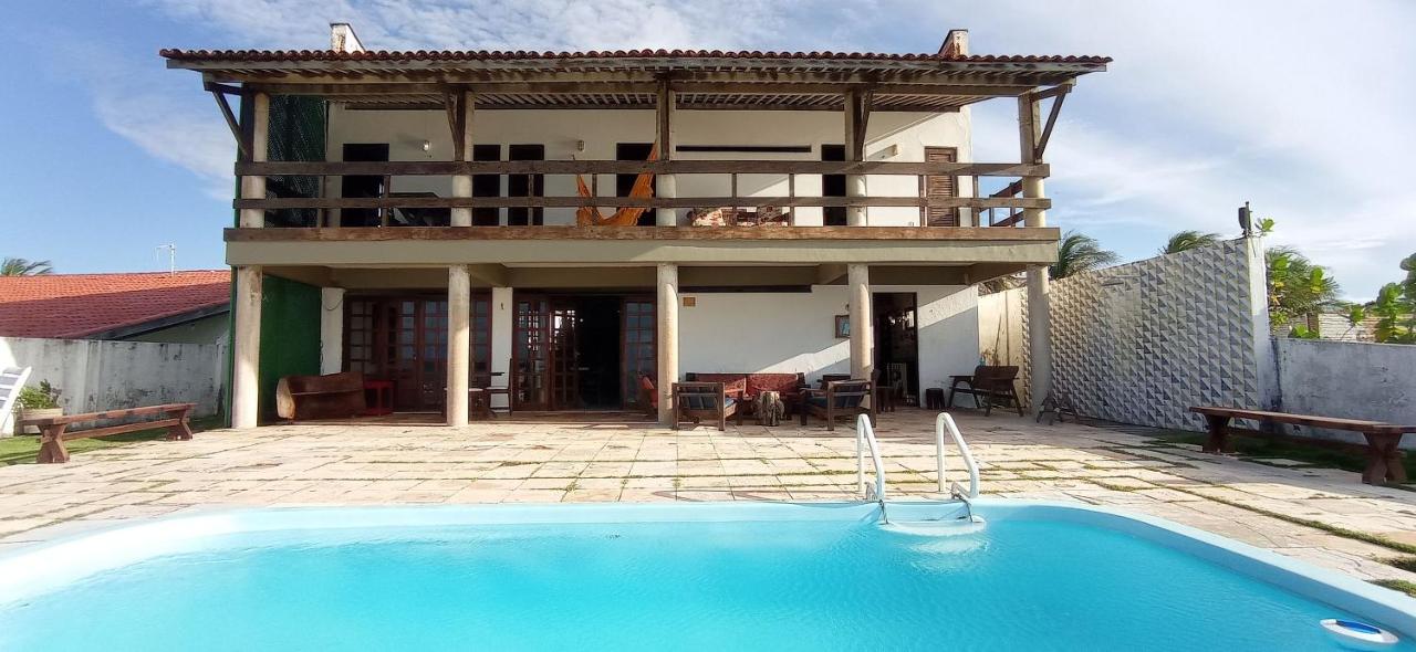 Casa Jangada - Incrível vista mar com Piscina e a melhor localização na Beira Mar da Taíba - Chambres d'hôtes Taíba