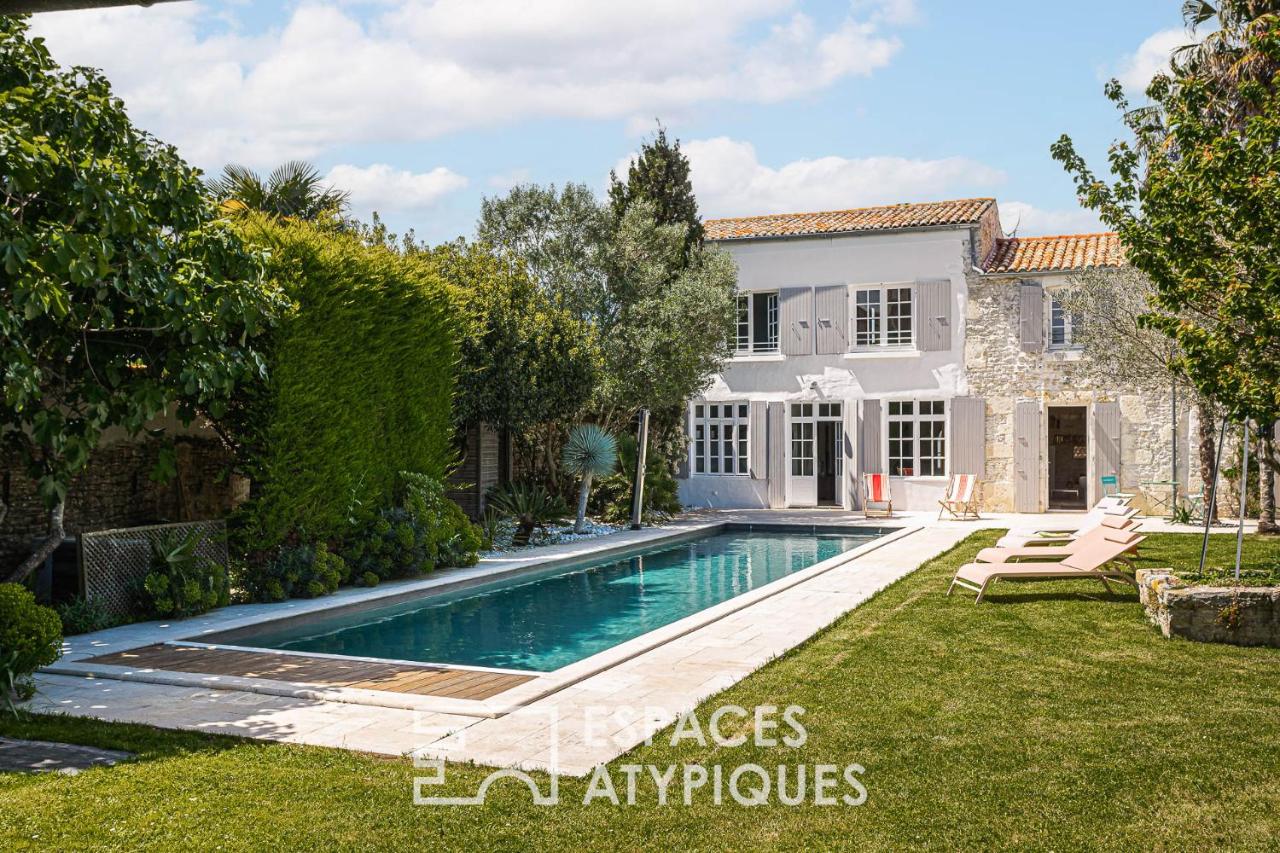 Maison de vacances de charme avec piscine - Chambres d’hôtes Saint-Georges-d'Oléron