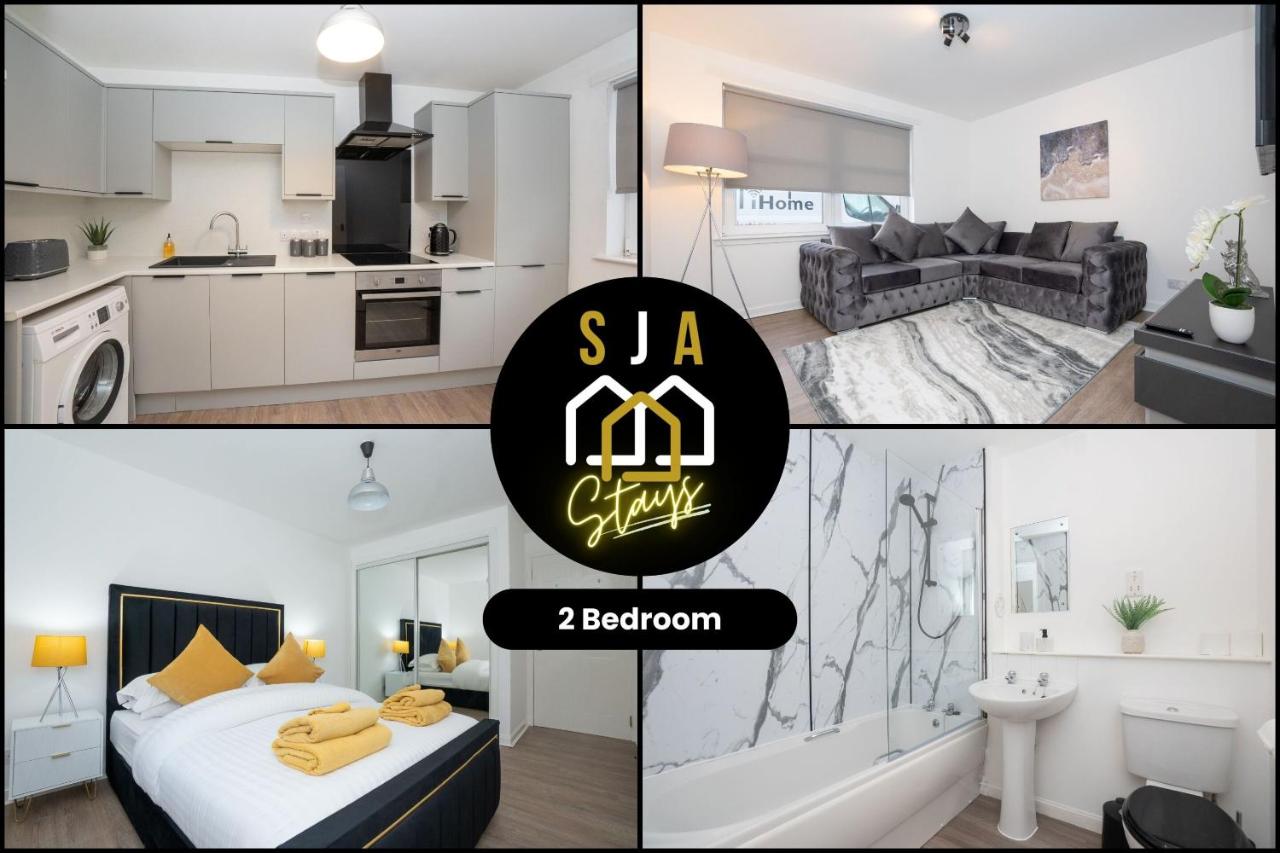 Pavlova House - SJA Stays - Modern 2 Bed Apartment - Chambres d’hôtes Aberdeen