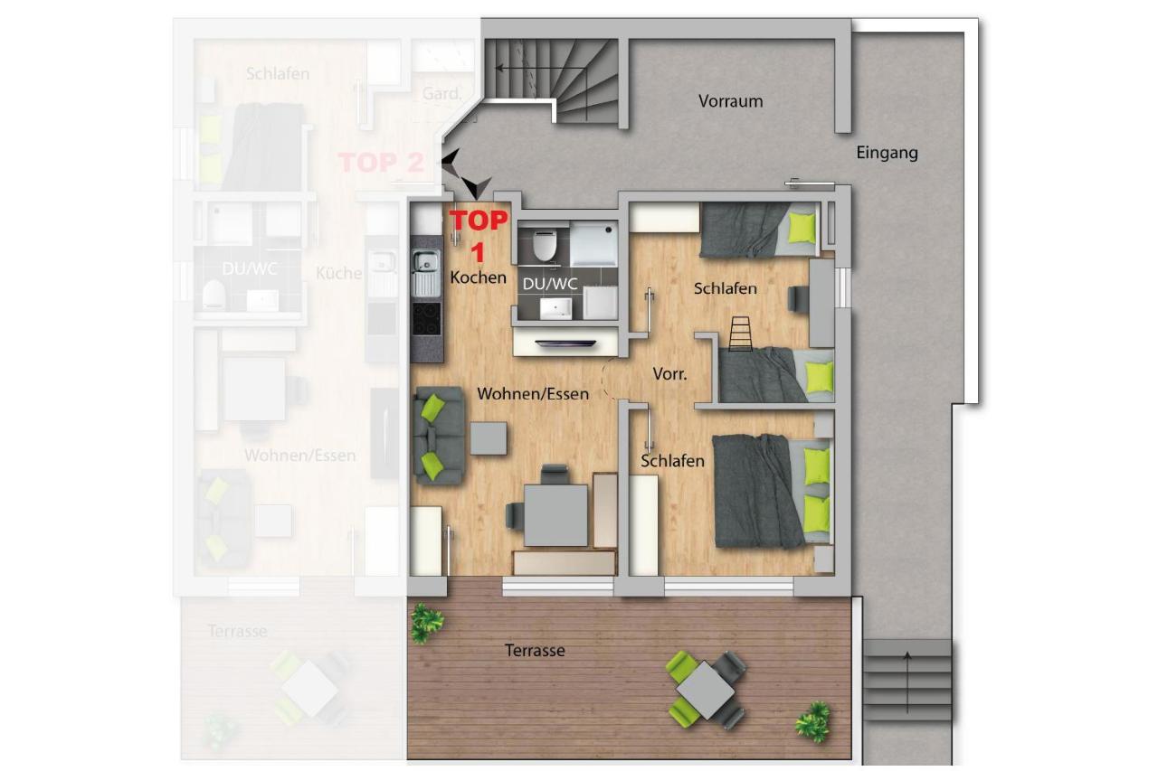 Ferienwohnung Königsleiten 121b - Top 1 - Bed and Breakfast