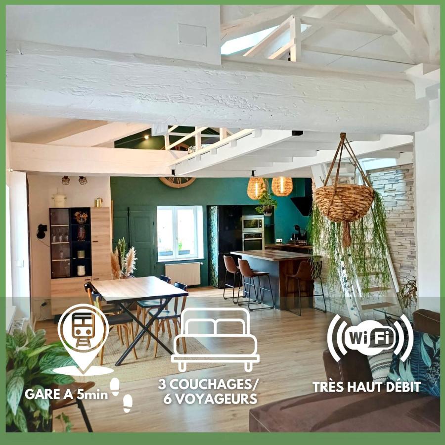 Le Nid Tropical Proche gare - B&B Villefranche-sur-Saône