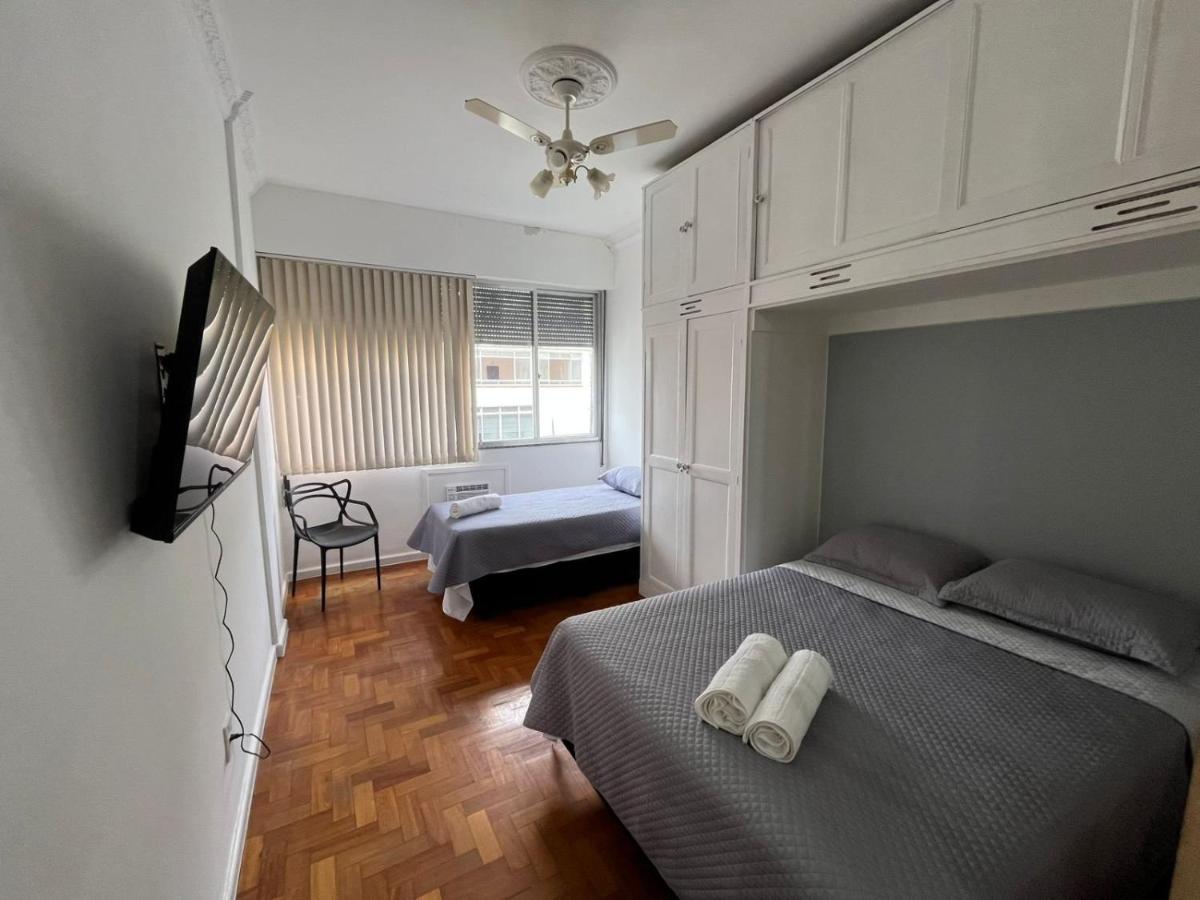 Dois minutos à pé da Praia de Copa, com conforto e praticidade. - Chambres d’hôtes Rio de Janeiro