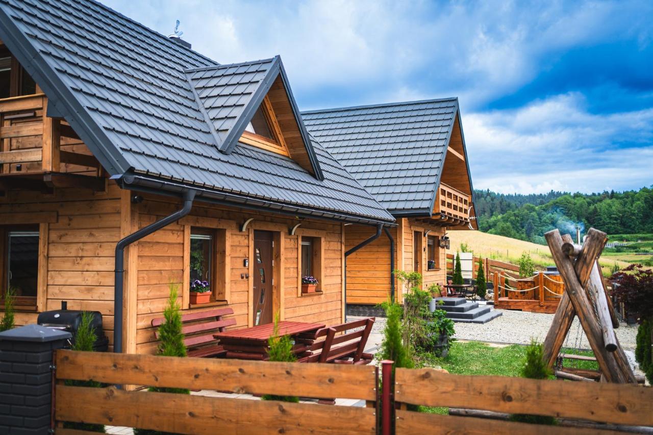 Domek całoroczny z kominkiem - Zawóz - Ferienwohnung Polańczyk