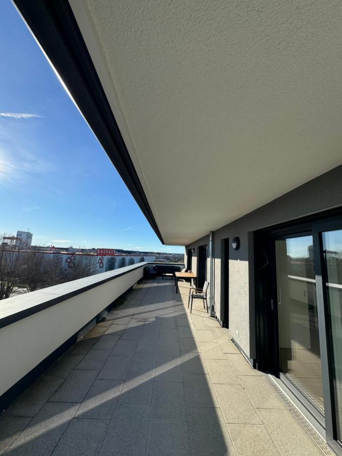 Penthouse - Skyline - B&B Memmingen