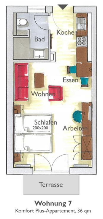 Apartment with Terrace