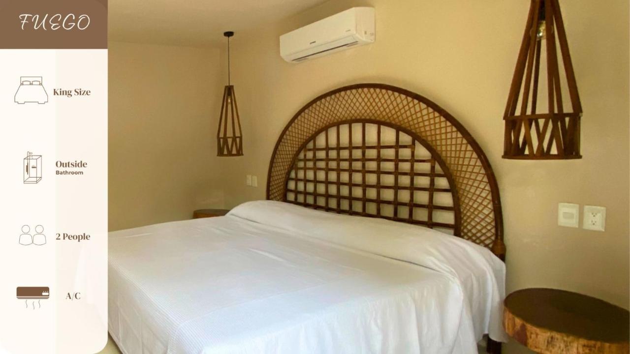 Habitación con cama extragrande.