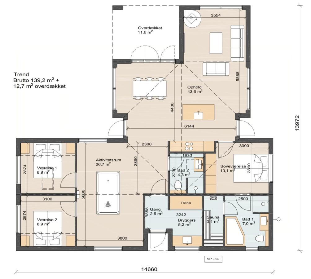 Three-Bedroom Holiday Home