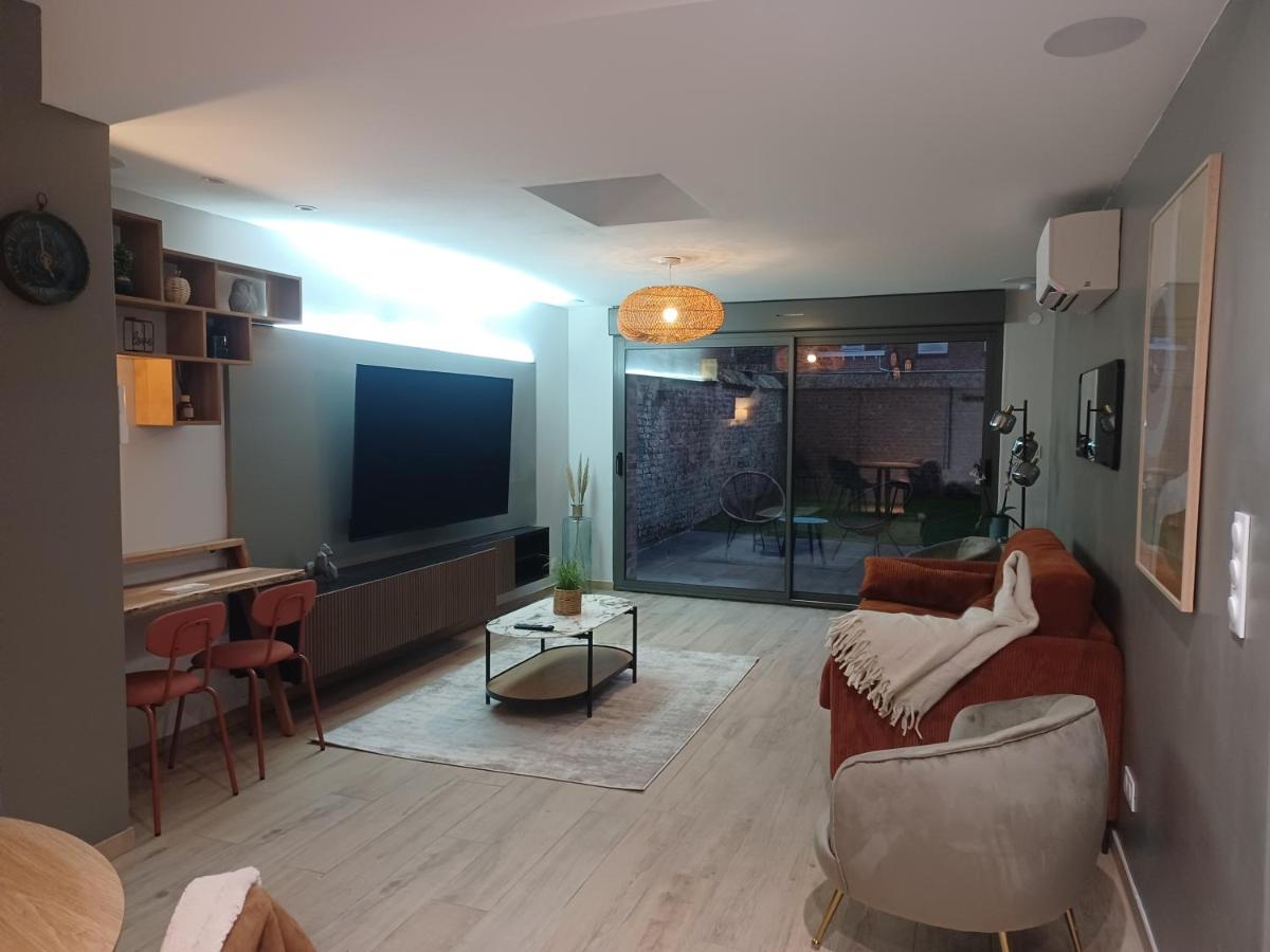 Appartement jardin 01 - B&B Bailleul