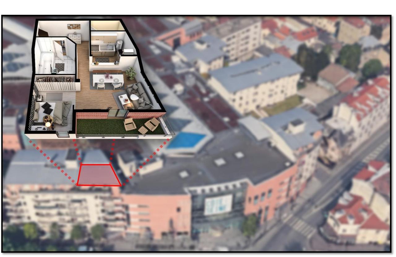 l'Aigle Royal de Paris, Gare, parking et terrasse - Ferienwohnung