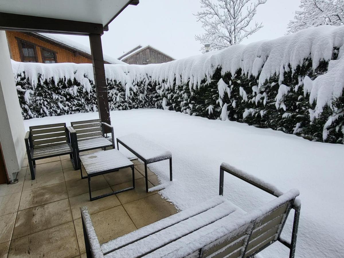 Zorta - Ground floor apartment with private garden - B&B Samoëns