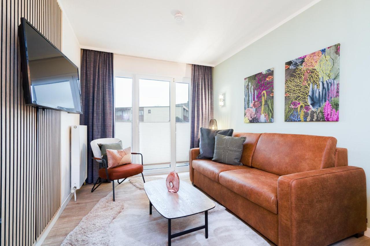 Das Solaris 5 Beach Apartment mit Balkon, Gemeinschaftssauna und Grillplatz - B&B