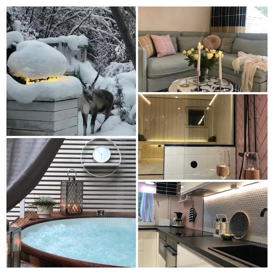 SnowCrystal home with Jacuzzi and Sauna - Chambres d’hôtes