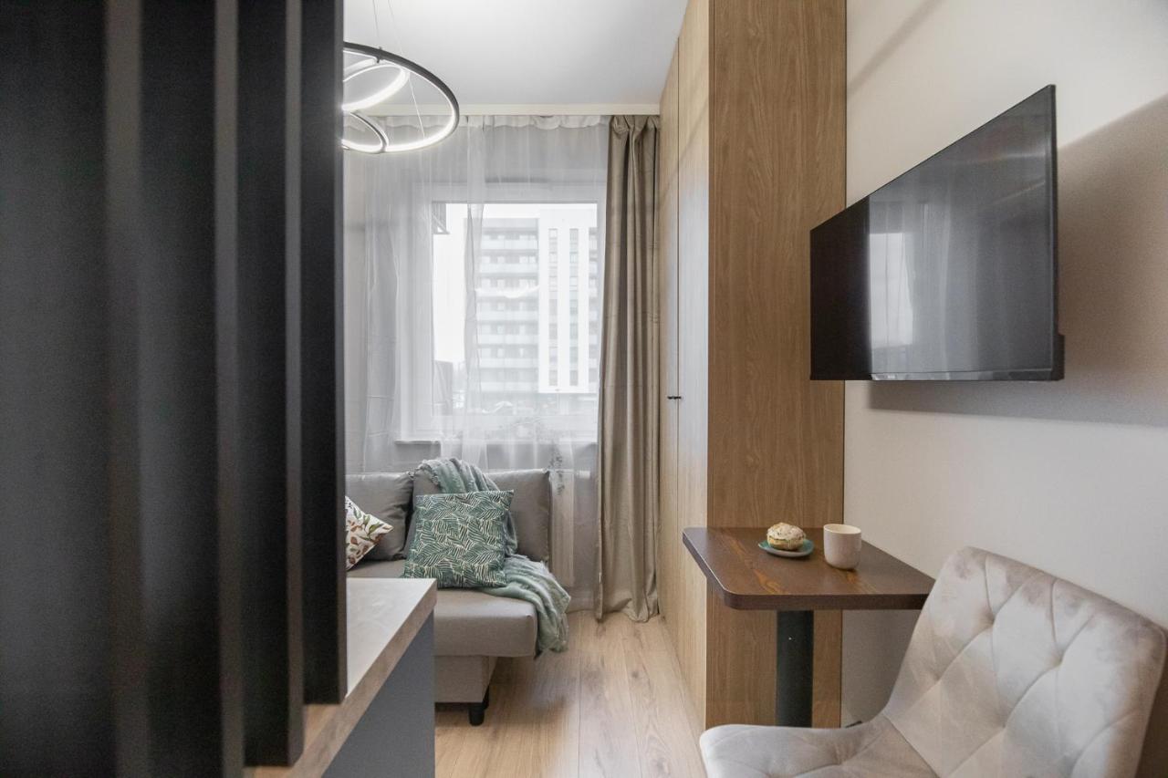 Estudio con sofá cama