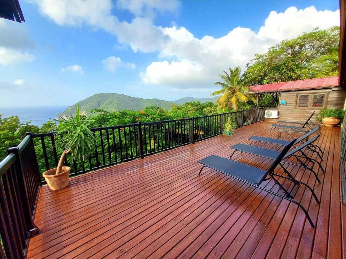 VILLA DU JARDIN BOTANIQUE, EX. PROPRIETE COLUCHE - B&B Deshaies