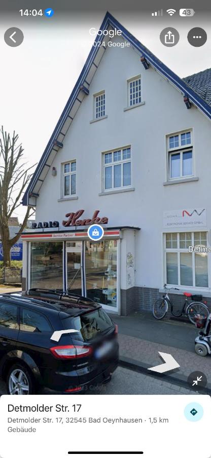 Zentral gelegene 3 Zimmerwohnung mit zwei Schlafzimmern ideal für Monteure - Ferienwohnung Bad Oeynhausen