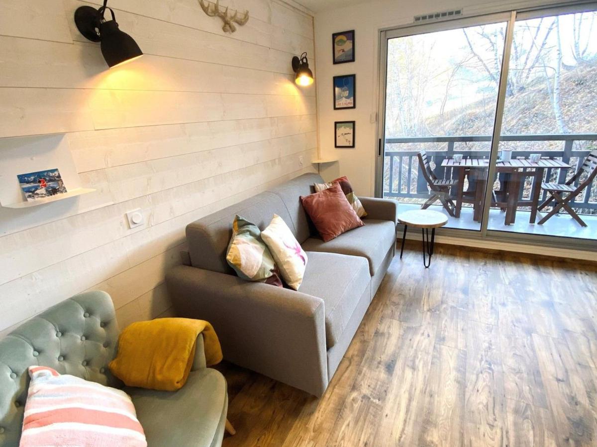 Charmant studio rénové aux Deux Alpes, proche des pistes, balcon sud, ascenseur, 4 pers. - FR-1-516-175 - B&B