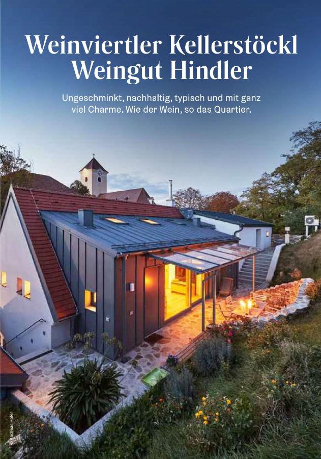WEINVIERTLER KELLERSTÖCKL Weingut Hindler - B&B