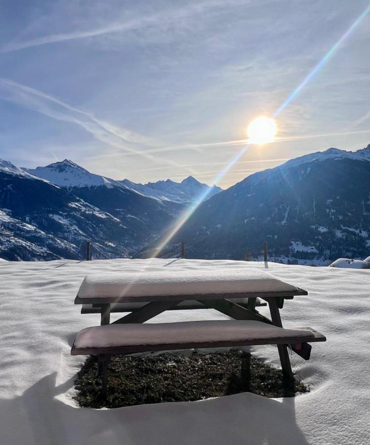 Thyon 4pièces, magnifique vue - Ferienwohnung