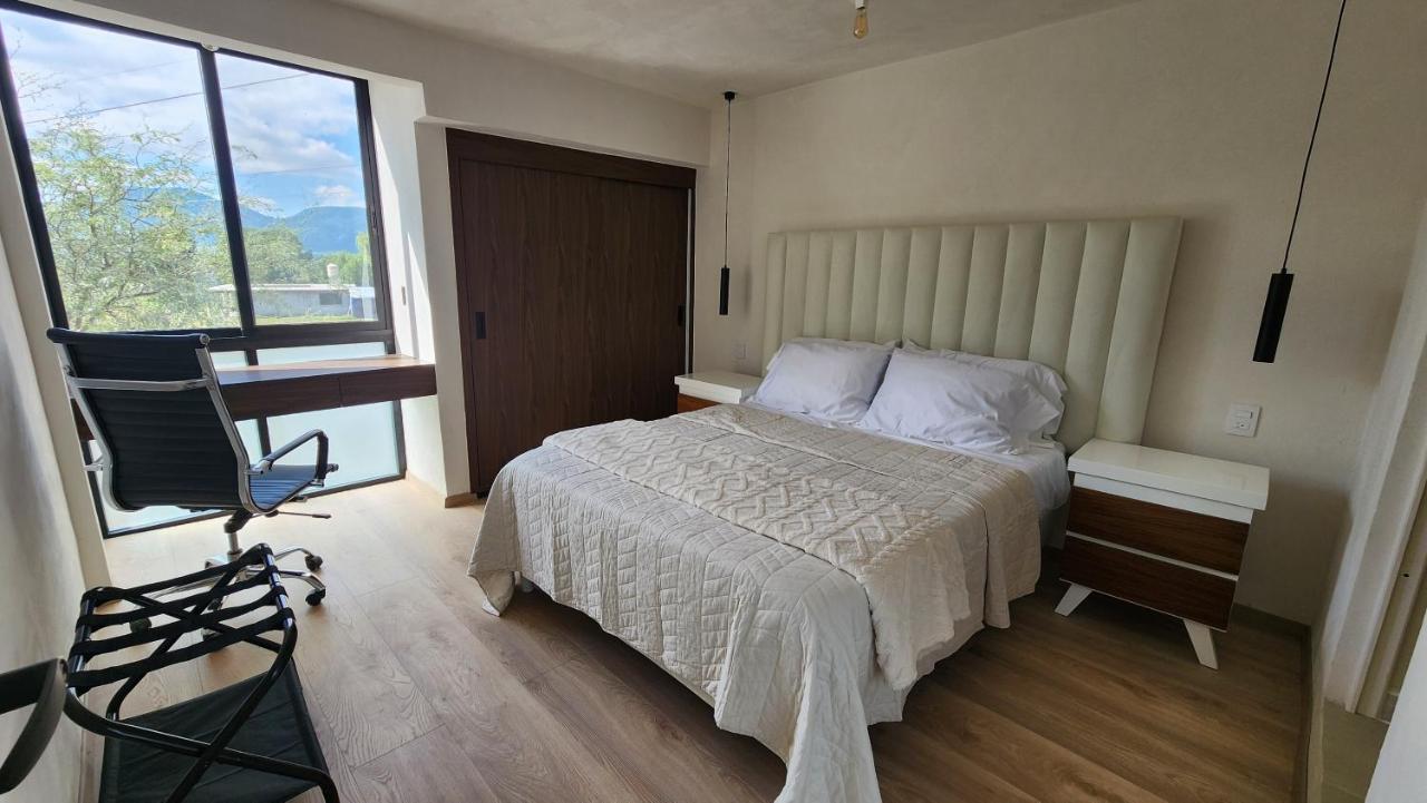 Casa Olivo, Sala a doble altura - Ferienwohnung Ixmiquilpan