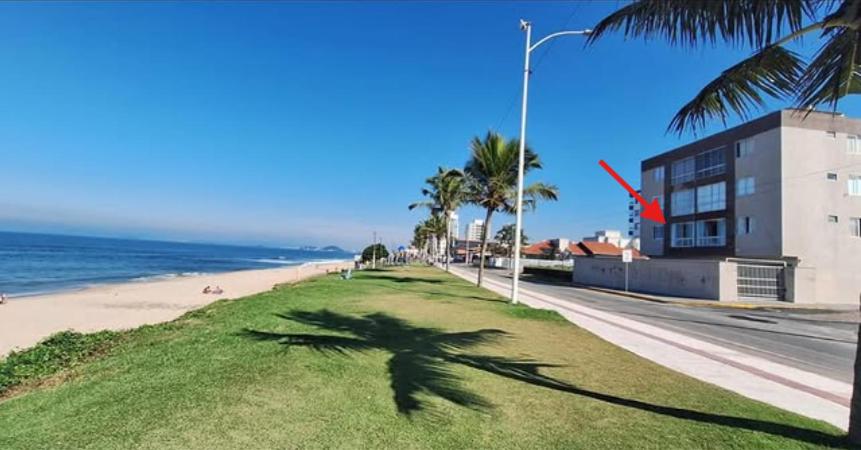 Apartamento aconchegante frente para o mar - B&B