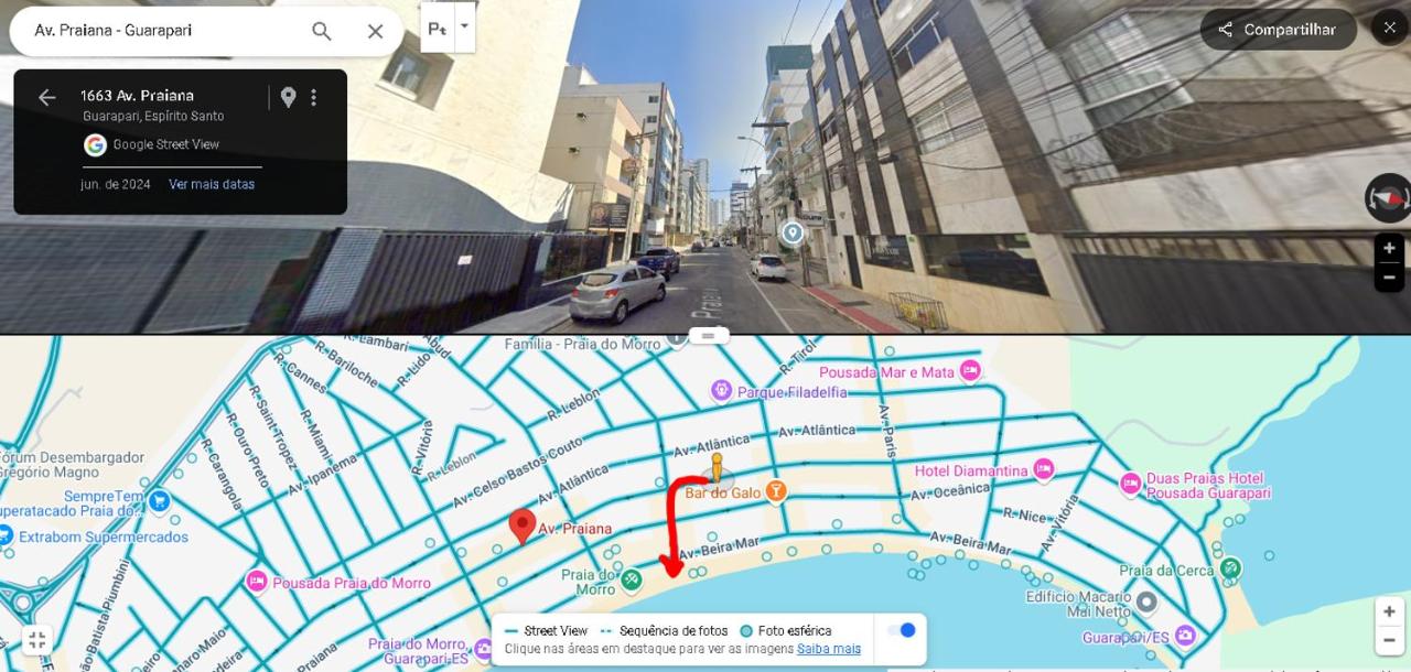 Apartamento com 2 quartos para até 8 pessoas Praia do Morro Guarapari - Ferienwohnung